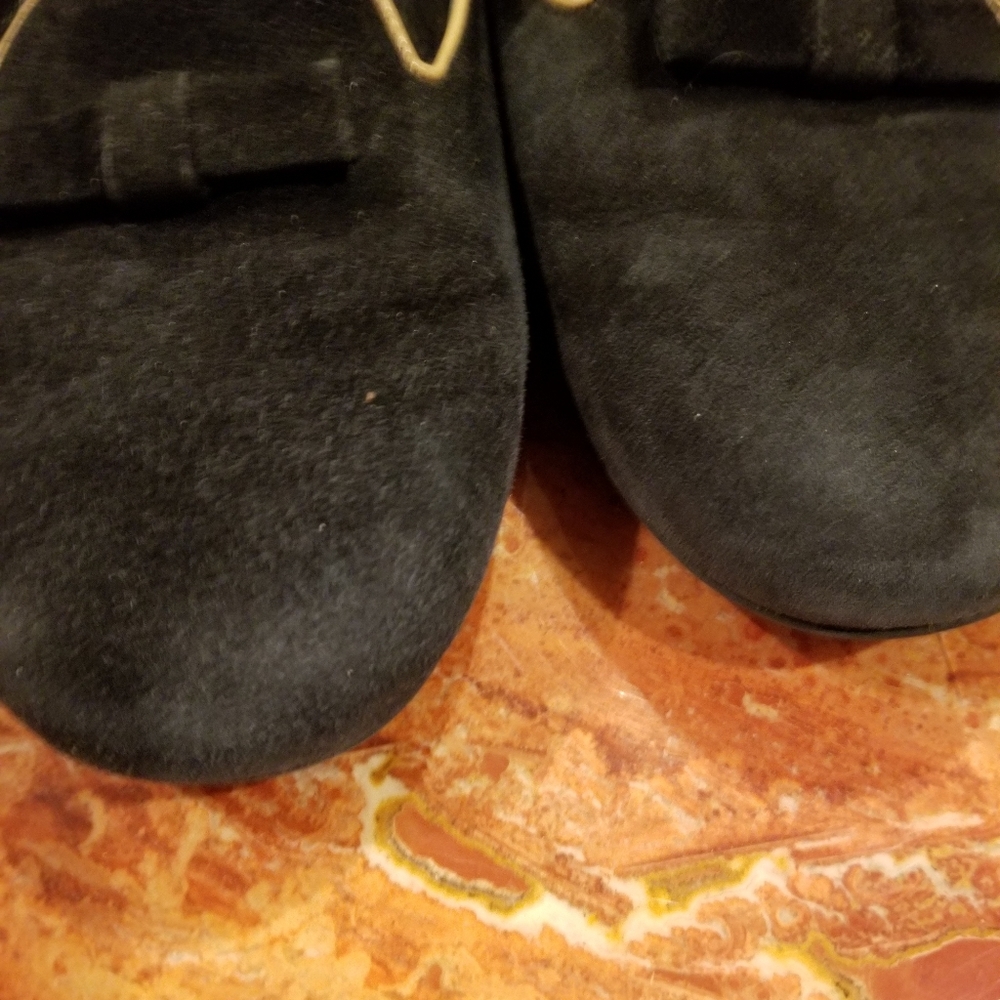 Authentic Louis Vuitton Black Flats Size 38 - Picture 5 of 14